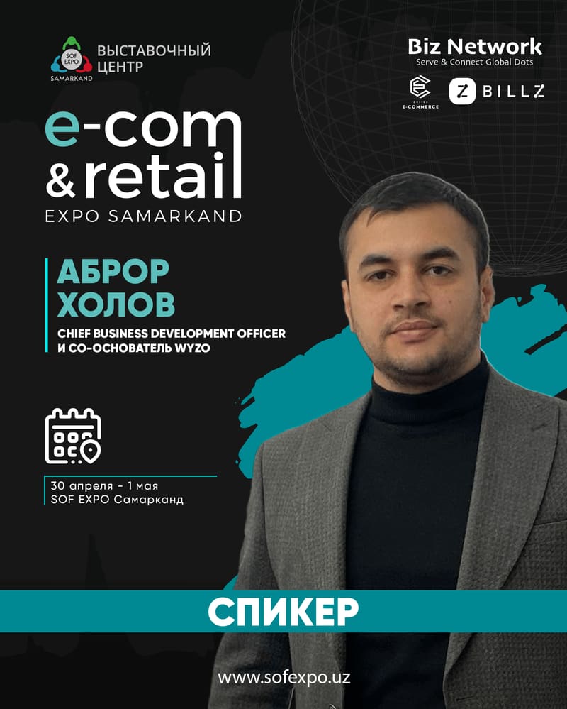 Abror Kholov — Chief Business Development Officer and co-founder, WYZO
