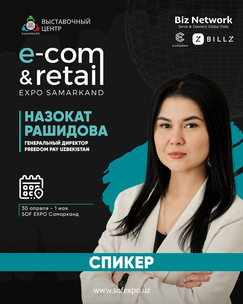 Nazokat Rashidova — Chief executive officer, Freedom Pay Uzbekistan