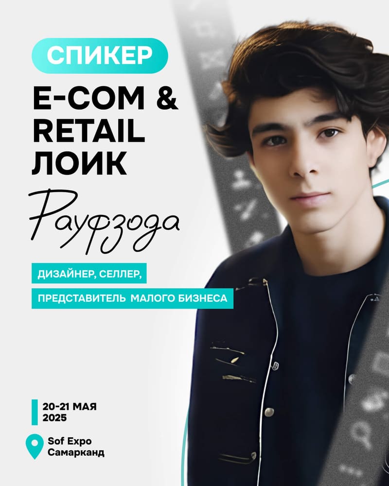 Loik Raurzoda — Designer, seller, small-business representative